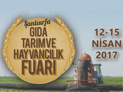 2017 Şanlıurfa Tarım ve Hayvancılık Fuarındaydık.